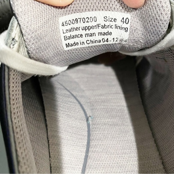 DANSKO Women’s Hillary Leather Sneaker Silver Pewter Comfort Shoe Size 40 - Picture 12 of 14